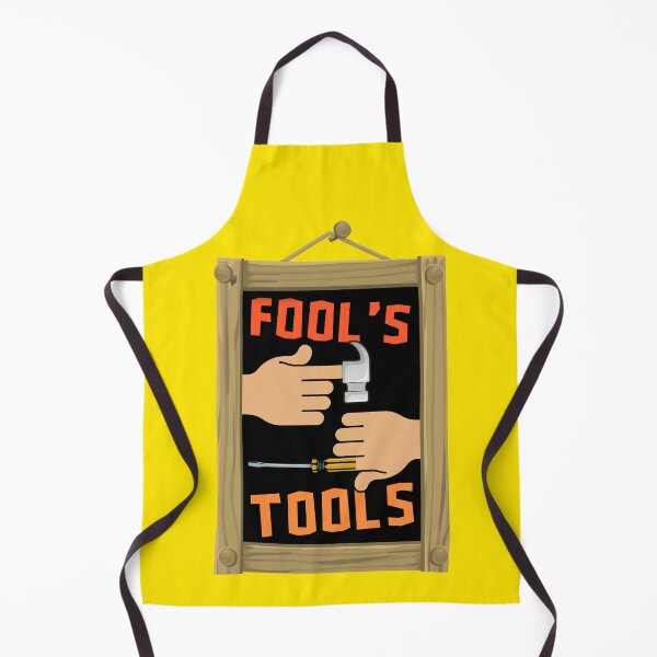 Item preview, Fool's Tools in a garage. designed and sold by InkMarks.