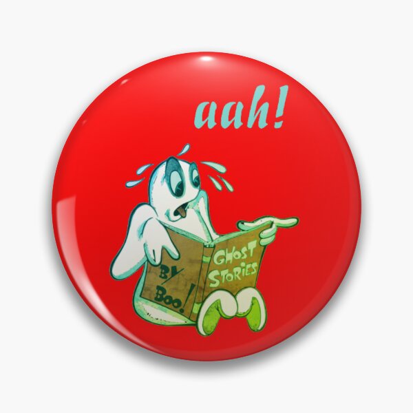 Item preview, Ghost reading ghost stories designed and sold by Sch1Stickers.