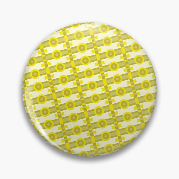 Item preview, Yellow Multicolor Line Striped Circles & Rectangles Coherent Drafts designed and sold by Alchemy-A-La-G.