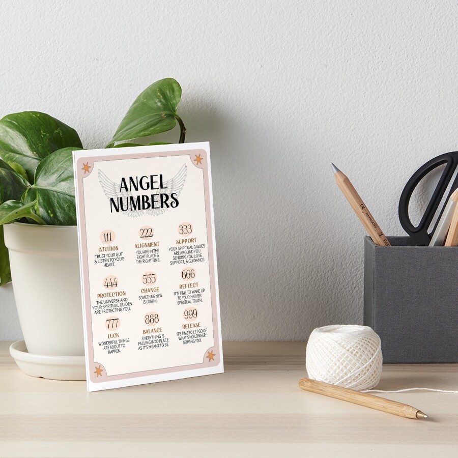 Meaning and Spiritual Message Angel Numbers | Sticker