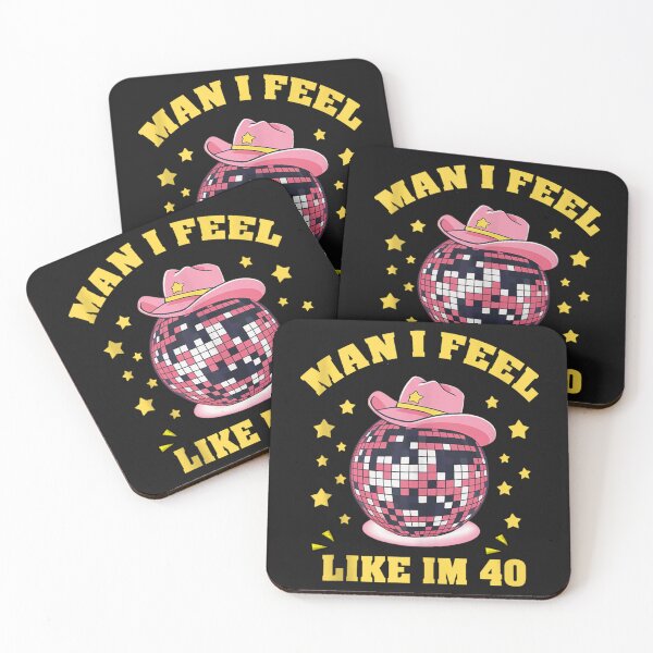 Item preview, Man I Feel Like I'm 40 Western designed and sold by skeastore.
