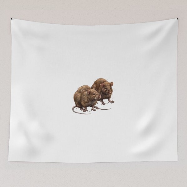 Item preview, Urban Explorer: Mischievous Rat in Cityscape designed and sold by NatureSyllabus.