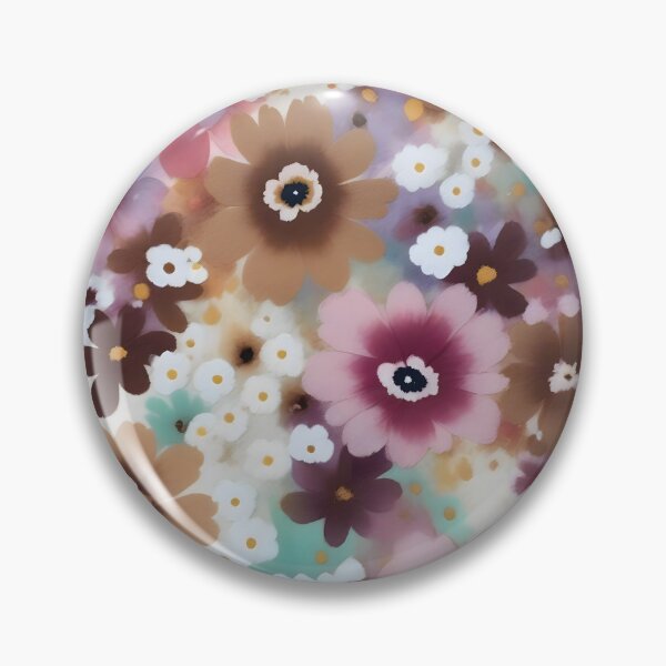 Item preview, Colorful Floral Print: Gently Rounded Flower Edges Close-Up designed and sold by MrKATORSKI.