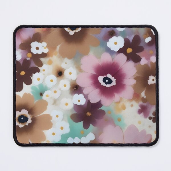 Item preview, Colorful Floral Print: Gently Rounded Flower Edges Close-Up designed and sold by MrKATORSKI.