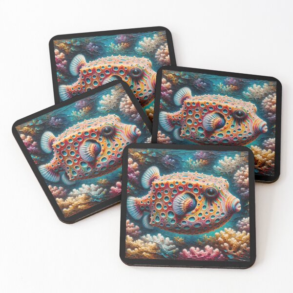 Item preview, Trippy and Cute Boxfish designed and sold by Yogimeister.
