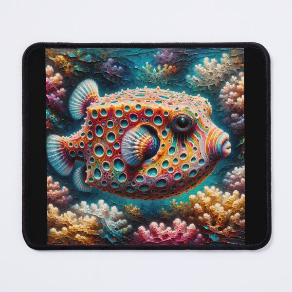 Item preview, Trippy and Cute Boxfish designed and sold by Yogimeister.