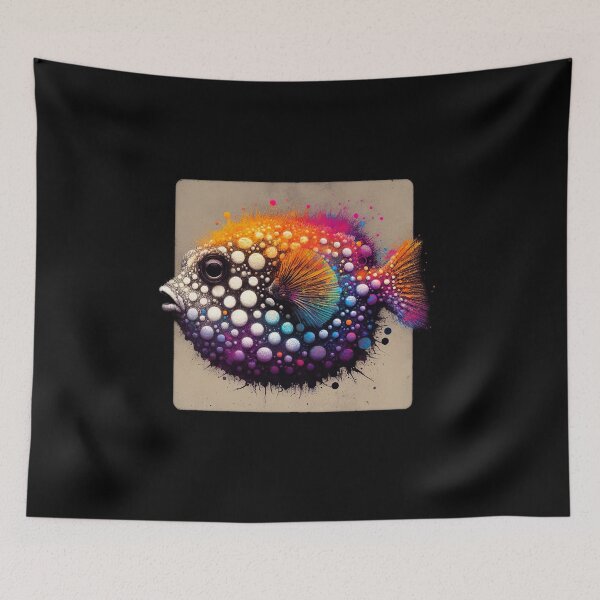 Item preview, Trippy and Cute Boxfish designed and sold by Yogimeister.
