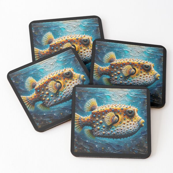 Item preview, Trippy and Cute Boxfish designed and sold by Yogimeister.