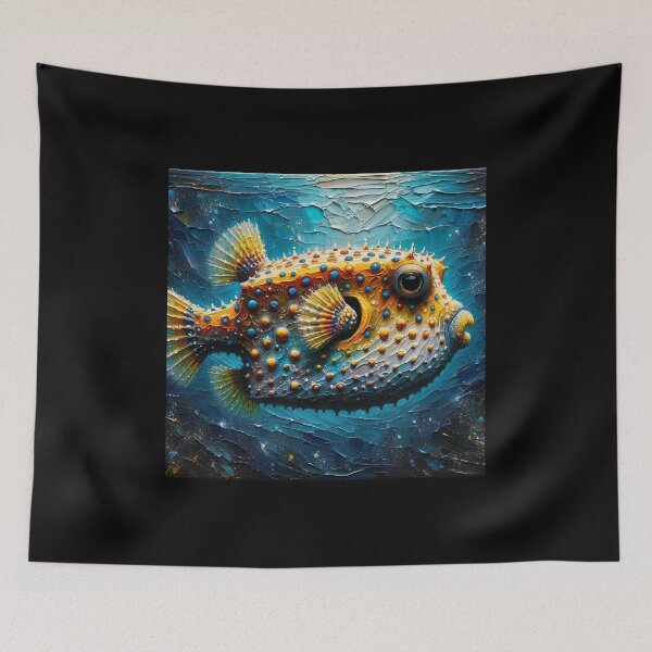 Item preview, Trippy and Cute Boxfish designed and sold by Yogimeister.