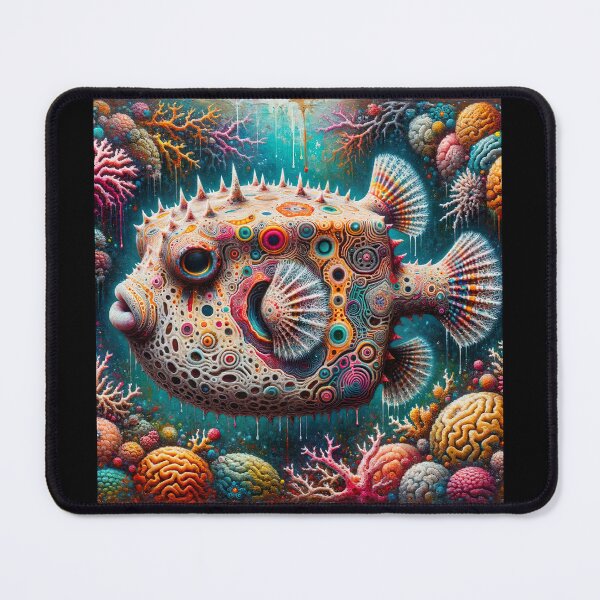 Item preview, Trippy and Cute Boxfish designed and sold by Yogimeister.