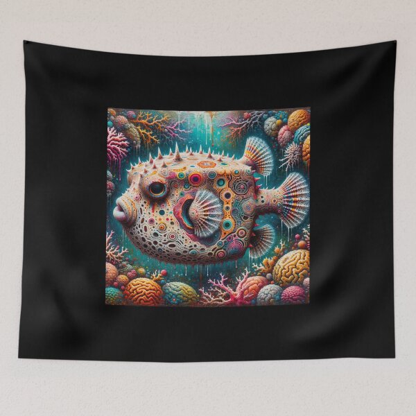 Item preview, Trippy and Cute Boxfish designed and sold by Yogimeister.