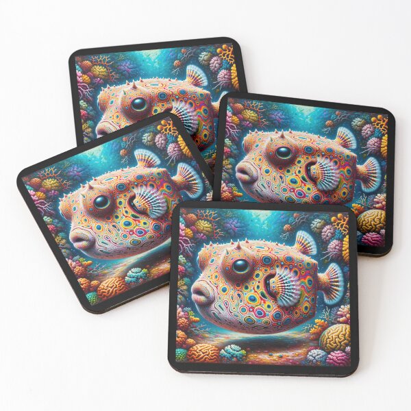 Item preview, Colorful and Cute Boxfish designed and sold by Yogimeister.