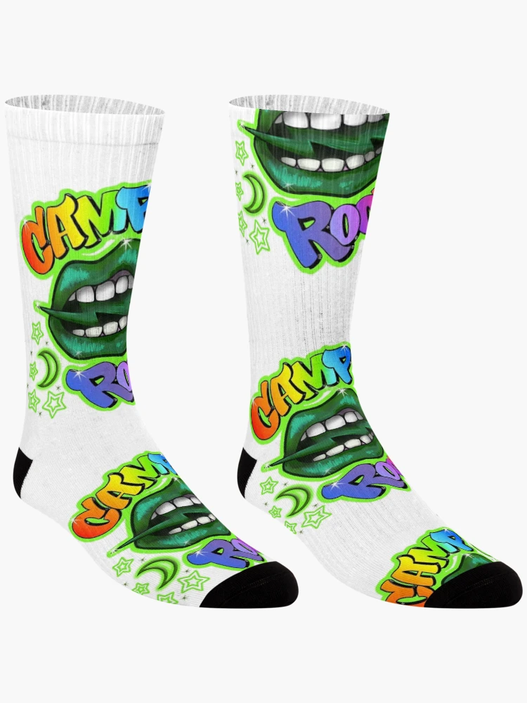 Thumbnail 3 of 5, Socks, Green Rocks designed and sold by StaceyZ.