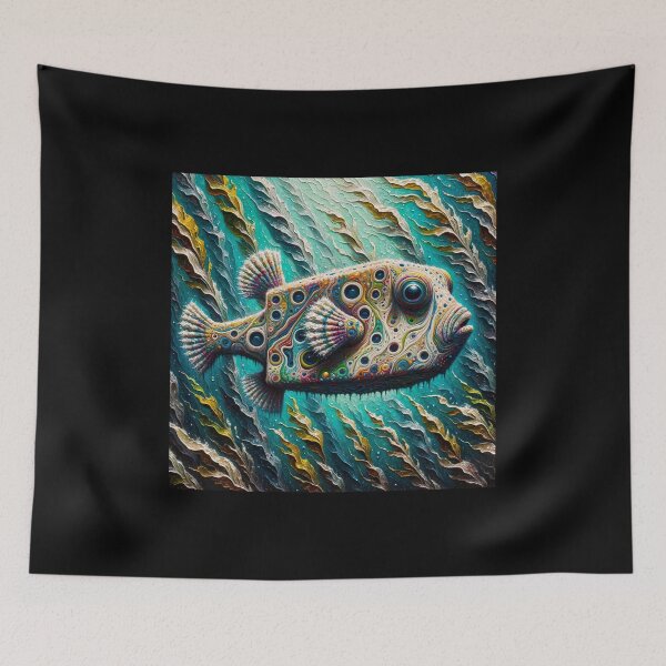 Item preview, Trippy and Cute Boxfish designed and sold by Yogimeister.