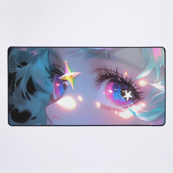 Item preview, Celestial Luminescent Nebula Dream Anime Girl designed and sold by bubblegoth.