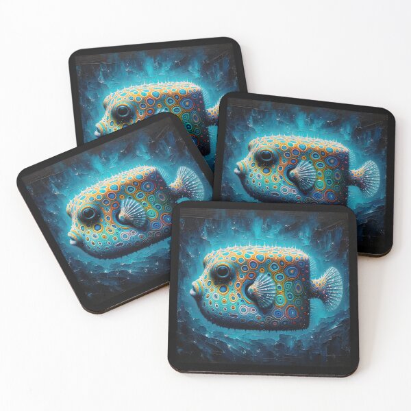 Item preview, Trippy and Cute Boxfish designed and sold by Yogimeister.