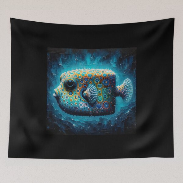 Item preview, Trippy and Cute Boxfish designed and sold by Yogimeister.