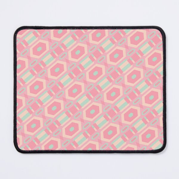 Item preview, GIrly Multicolor Line Stripes Hexagons & Diamonds Coherent Drafts designed and sold by Alchemy-A-La-G.