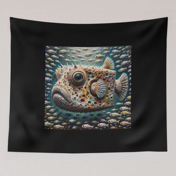 Item preview, Trippy and Cute Boxfish designed and sold by Yogimeister.