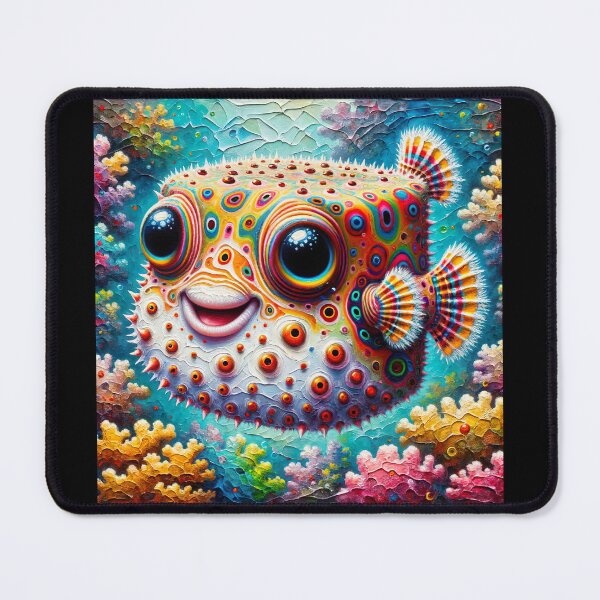 Item preview, Trippy and Cute Boxfish designed and sold by Yogimeister.