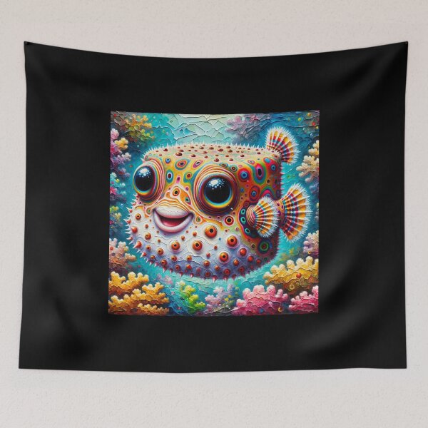 Item preview, Trippy and Cute Boxfish designed and sold by Yogimeister.