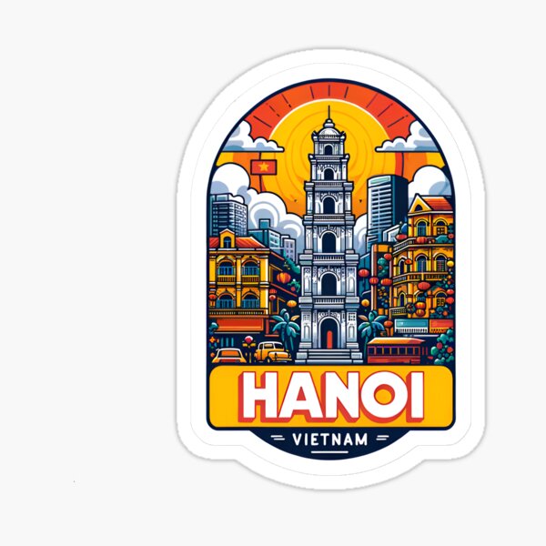 Item preview, Hanoi Vietnam designed and sold by LoveLabDesign.