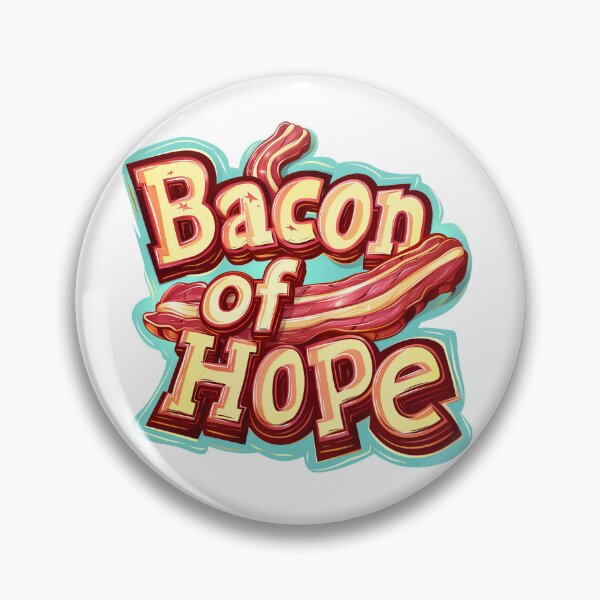 Artikelvorschau, bacon of hope illustration entworfen und verkauft von Carinaprint.