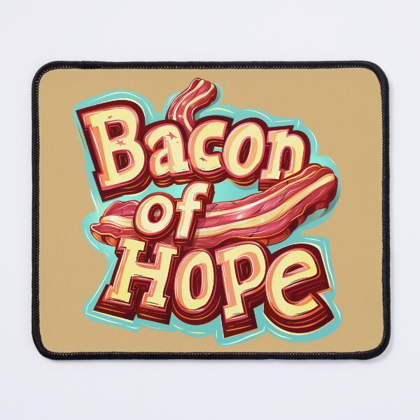 Artikelvorschau, bacon of hope illustration entworfen und verkauft von Carinaprint.
