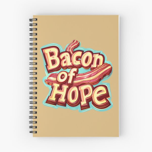 Item preview, bacon of hope illustration designed and sold by Carinaprint.