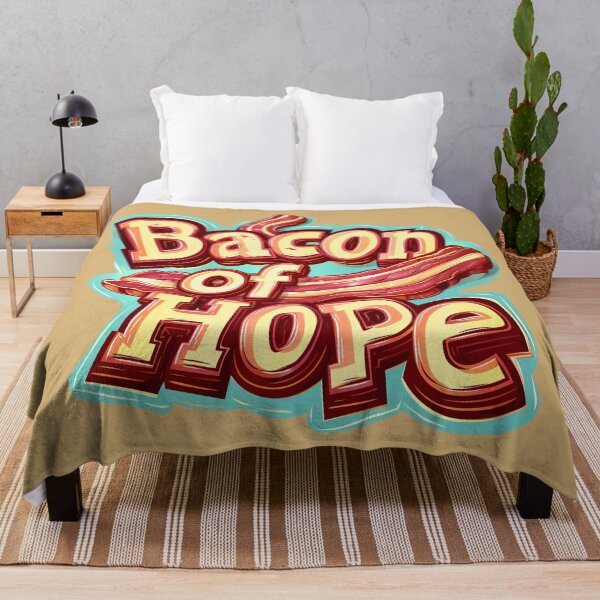 Item preview, bacon of hope illustration designed and sold by Carinaprint.