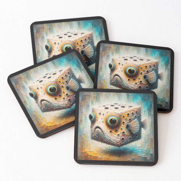 Item preview, Trippy and Cute Boxfish designed and sold by Yogimeister.