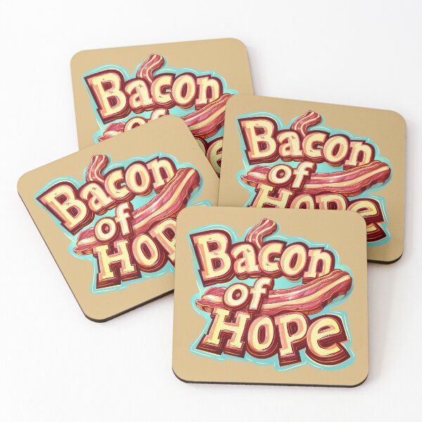 Item preview, bacon of hope illustration designed and sold by Carinaprint.