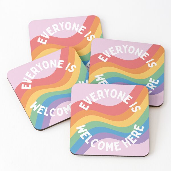 Item preview, LGBT safe space - everyone is welcome here designed and sold by Mapplefords.