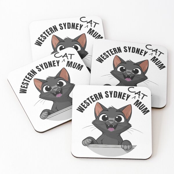 Item preview, Western Sydney Cat Mums Black Cat designed and sold by The Western Weekender.
