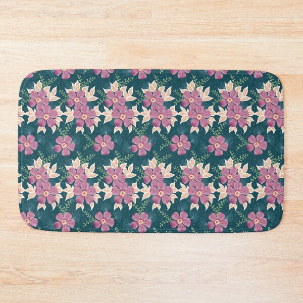 Item preview, Pink Petals - Turquoise  designed and sold by JaselviiStudio.