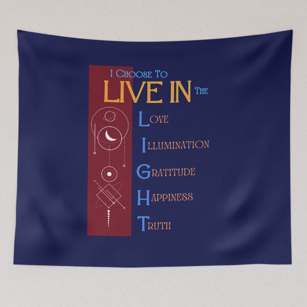 Item preview, I Choose To Live In The Light! designed and sold by HolidaysBlaze Designs For You.