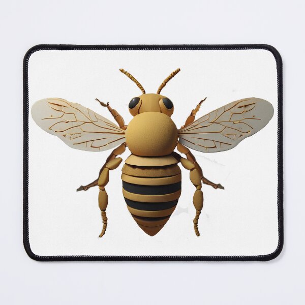 Item preview, paper bee designed and sold by Ayqueabeja.