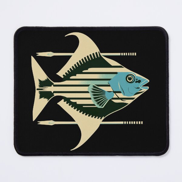 Item preview, Tribal Fish and Spears designed and sold by Yogimeister.