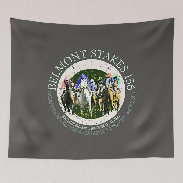 Item preview, Belmont Stakes 156 design designed and sold by Ginny Luttrell.