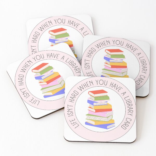 Item preview, Library Card Circle designed and sold by djnunemacher.