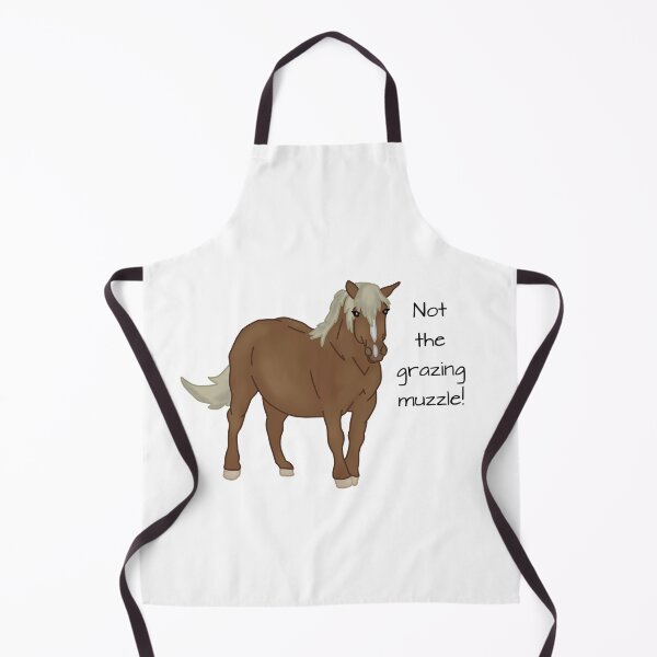 Item preview, "Not the Grazing Muzzle!" Fat Pony designed and sold by Abby Art Studio.