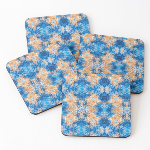 Item preview, Cute Blue Psychedelic Tie Dye - Groovy Blue  designed and sold by RoyalStarsPatts.