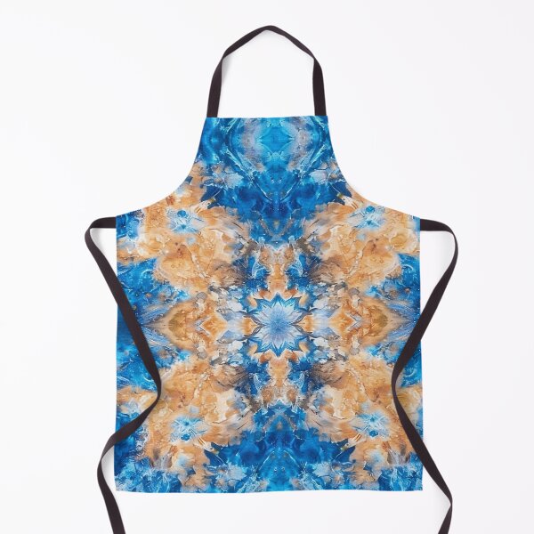 Item preview, Cute Blue Psychedelic Tie Dye - Groovy Blue designed and sold by RoyalStarsPatts.