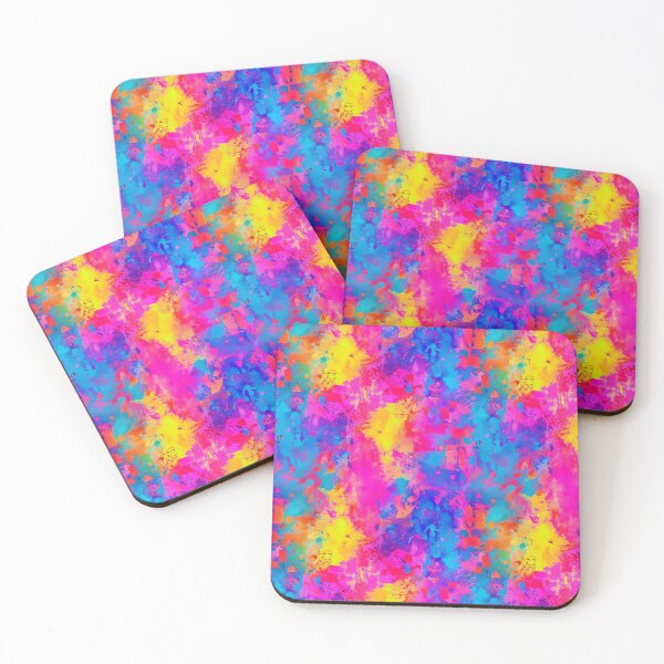 Artikelvorschau, Niedliche bunte Neon-Batiktextur - Vintage Pop entworfen und verkauft von RoyalStarsPatts.
