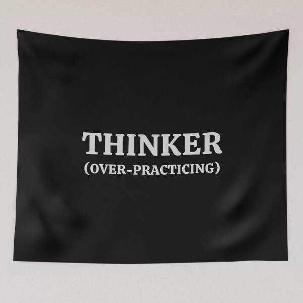 Item preview, Thinker (Over-Practicing) designed and sold by homochaotic.