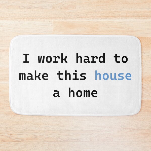 Item preview, House of Leaves House a Home (Black Text) designed and sold by havensea.