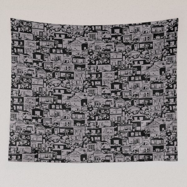 Item preview, Home Quilt Black and White designed and sold by TriForceDesign.