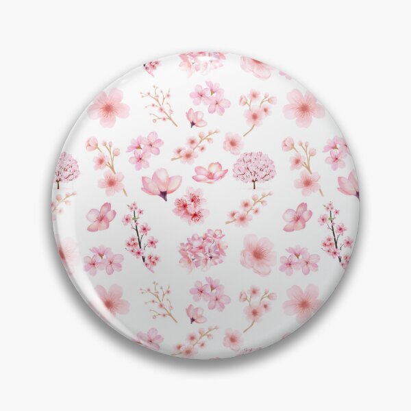 Item preview, Cherry Blossom seamless pattern designed and sold by Fantacaroo Designs.