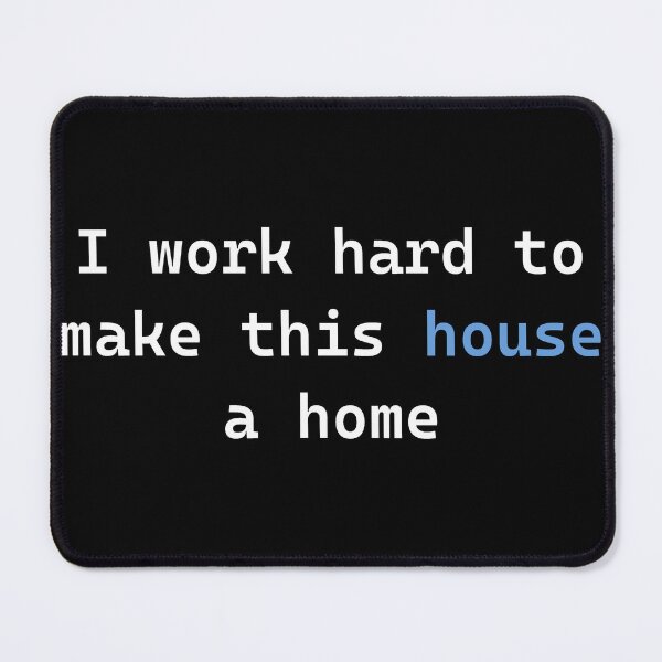 Item preview, House of Leaves House a Home (White Text) designed and sold by havensea.