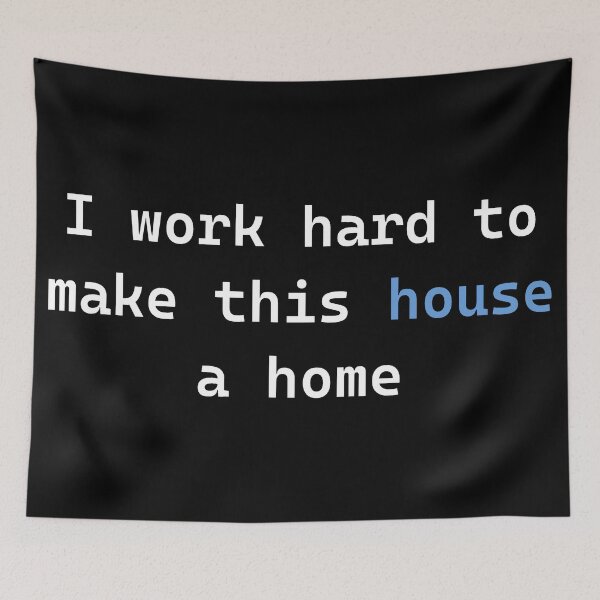 Item preview, House of Leaves House a Home (White Text) designed and sold by havensea.